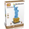 LOZ 9387 Xếp hình kiểu Nanoblock ARCHITECTURE Statue Of Liberty Sculpture Tượng Nữ Thần Tự Do 820 khối
