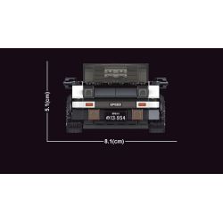 GUDI 30203 non  CỬA HÀNG HOA GYPSOPHILA bộ đồ chơi xếp lắp ráp ghép mô hình CICI &  241 khối