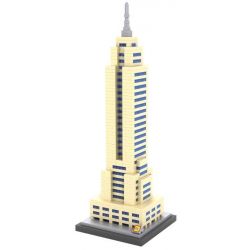 LOZ 9388 Xếp hình kiểu Nanoblock ARCHITECTURE Empire State Building Tòa Nhà Quốc Hội 910 khối