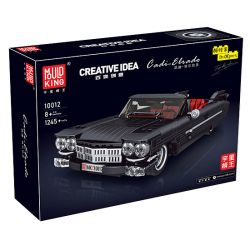 MouldKing 10012 Mould King 10012 non  CADILLAC ELDORADO bộ đồ chơi xếp lắp ráp ghép mô hình Creator Expert Chuyên Gia Sáng Tạo 1245 khối