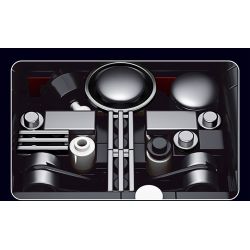 MouldKing 10012 Mould King 10012 non  CADILLAC ELDORADO bộ đồ chơi xếp lắp ráp ghép mô hình Creator Expert Chuyên Gia Sáng Tạo 1245 khối