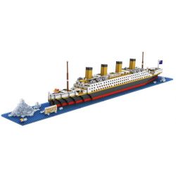 LOZ 9389 YZ DIAMOND 66503 Xếp hình kiểu Nanoblock ARCHITECTURE Titanic Titanic 1860 khối