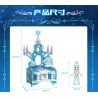 GUDI 9034 non  BÀN TRANG ĐIỂM ICE PRINCESS bộ đồ chơi xếp lắp ráp ghép mô hình 232 khối
