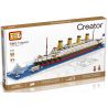 LOZ 9389 YZ DIAMOND 66503 Xếp hình kiểu Nanoblock ARCHITECTURE Titanic Titanic 1860 khối