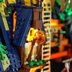 FUNWHOLE F9011 9011 non  QUÁN RƯỢU BẾN TÀU THỜI TRUNG CỔ bộ đồ chơi xếp lắp ráp ghép mô hình Creator Expert Chuyên Gia Sáng Tạo 2143 khối