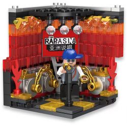 ZHEGAO CW2004 2004 non  6 KIỂU NGHỀ NGHIỆP NGƯỜI MƠ MỘNG NHA SĨ PHI HÀNH GIA LÍNH CỨU HỎA HỌA NỔI TIẾNG TRÊN INTERNET RAP bộ đồ chơi xếp lắp ráp ghép mô hình Fire Rescure CAREER DREAMER