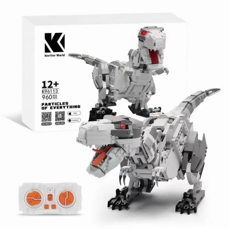 KAIYU K96113 96113 non  LẬP TRÌNH TỪ XA TYRANNOSAURUS REX bộ đồ chơi xếp lắp ráp ghép mô hình  Kỹ Thuật Công Nghệ Cao Mô Hình Phương Tiện 960 khối
