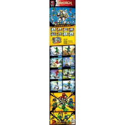 TIGER 68169 non  ICE WARRIOR MECHA 8 MẪU bộ đồ chơi xếp lắp ráp ghép mô hình The  Ninjago Movie Ninja Lốc Xoáy