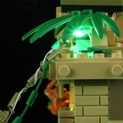 FUNWHOLE F9010 9010 non  DI TÍCH ĐỀN RỪNG bộ đồ chơi xếp lắp ráp ghép mô hình Adventurers Thám Hiểm 1242 khối