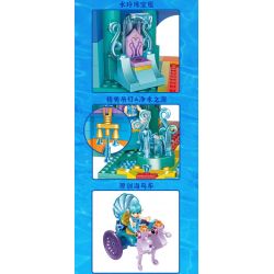 GUDI 9032 non  CUNG ĐIỆN LINGLONG bộ đồ chơi xếp lắp ráp ghép mô hình 683 khối