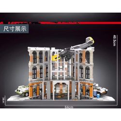 GUDI 30204 non  CỬA HÀNG THỜI TRANG LIANGCAI bộ đồ chơi xếp lắp ráp ghép mô hình CICI &  317 khối