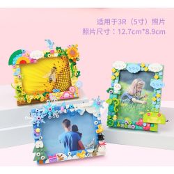 Enlighten 36011 Qman 36011 non  XINYIYI SKY STORY KHUNG ???NH 4 LOẠI NGÀY MƯA CẦU VỒNG TRĂNG SAO TUYẾT bộ đồ chơi xếp lắp ráp ghép mô hình Creator HANDMADE ART Sáng Tạo