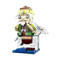 WOMA C0467-4 0467-4 non  TRƯƠNG QUẢ LÃO bộ đồ chơi xếp lắp ráp ghép mô hình Eight Immortals Đông Du Ký 249 khối