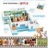 INBRIXX 890302 non  PHÒNG ĂN NHÀ BẾP RILAKKUMA bộ đồ chơi xếp lắp ráp ghép mô hình