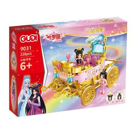 GUDI 9031 non  TIM KHOAN NGỰA bộ đồ chơi xếp lắp ráp ghép mô hình 228 khối