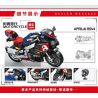 LEIBAO 8109 non  TỐC ĐỘ TÍCH LŨY APRILIA RSV4 1:14 tỷ lệ 1:14 bộ đồ chơi xếp lắp ráp ghép mô hình Motorcycle Motorbike MOTORCYCLE APRILIA RSV4 Xe Hai Bánh 454 khối