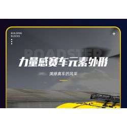 JIESTAR 92024 non  BMW M4 DTM bộ đồ chơi xếp lắp ráp ghép mô hình  Kỹ Thuật Công Nghệ Cao Mô Hình Phương Tiện 2676 khối