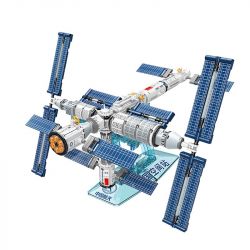 KEEPPLEY K10208 10208 non  TRẠM KHÔNG GIAN QUẢN LÝ TRUNG QUỐC TIANGONG bộ đồ chơi xếp lắp ráp ghép mô hình Space Thám Hiểm Không Gian