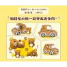 INBRIXX 890101 non  XE RILAKKUMA bộ đồ chơi xếp lắp ráp ghép mô hình