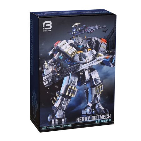 BRICK ELEMENT 19008 non  ÁO GIÁP NẶNG NỀ bộ đồ chơi xếp lắp ráp ghép mô hình The  Batman Movie HEAVY BATMECH JUSTICE BUSTER Người Dơi Bảo Vệ Gotham 2234 khối