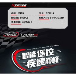 ZHEGAO DZ7014 7014 non  FERRARI 488 bộ đồ chơi xếp lắp ráp ghép mô hình  Kỹ Thuật Công Nghệ Cao Mô Hình Phương Tiện 500 khối