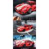 ZHEGAO DZ7014 7014 non  FERRARI 488 bộ đồ chơi xếp lắp ráp ghép mô hình  Kỹ Thuật Công Nghệ Cao Mô Hình Phương Tiện 500 khối