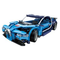 ZHEGAO DZ7013 7013 non  SIÊU XE BUGATTI bộ đồ chơi xếp lắp ráp ghép mô hình  Kỹ Thuật Công Nghệ Cao Mô Hình Phương Tiện 501 khối