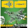 MINGDI K0136 0136 non  MÁY BAY CHIẾN ĐẤU J-15 bộ đồ chơi xếp lắp ráp ghép mô hình Military Army ARMED WEAPONS Quân Sự Bộ Đội 999 khối