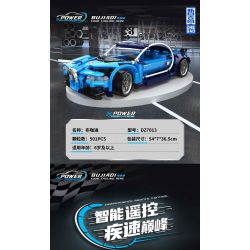 ZHEGAO DZ7013 7013 non  SIÊU XE BUGATTI bộ đồ chơi xếp lắp ráp ghép mô hình  Kỹ Thuật Công Nghệ Cao Mô Hình Phương Tiện 501 khối