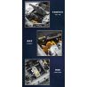 MOYU BLOCK MY88012 88012 non  KOENIGSEGG 1: 8 tỷ lệ 1:8 bộ đồ chơi xếp lắp ráp ghép mô hình 3508 khối
