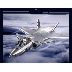 SLUBAN M38-B1187 B1187 1187 M38B1187 38-B1187 non  TIÊM KÍCH TÀNG HÌNH J-20 PHIÊN BẢN SƠN KIM LOẠI tỷ lệ 1:44 bộ đồ chơi xếp lắp ráp ghép mô hình Military Army J20 Quân Sự Bộ Đội