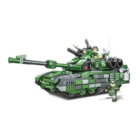 WOMA C0847 0847 non  XE TĂNG CHIẾN ĐẤU CHỦ LỰC 99A bộ đồ chơi xếp lắp ráp ghép mô hình Military Army Quân Sự Bộ Đội 1120 khối