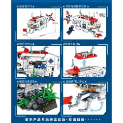 LEYI 88002 non  蛟龙 CÓ NGƯỜI LÁI CHÌM bộ đồ chơi xếp lắp ráp ghép mô hình Military Army JIAOLONG NO.1 Quân Sự Bộ Đội 528 khối