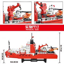 FAIR 6877 non  TÀU PHÁ BĂNG BẮC KINH 1:139 tỷ lệ 1:139 bộ đồ chơi xếp lắp ráp ghép mô hình Creator Expert BEIJING OCEAN LEADER Chuyên Gia Sáng Tạo 1863 khối