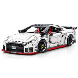 SHENG YUAN SY 8882 non  NISSANGTR tỷ lệ 1:8 bộ đồ chơi xếp lắp ráp ghép mô hình  NISSAN GTR Kỹ Thuật Công Nghệ Cao Mô Hình Phương Tiện 4098 khối