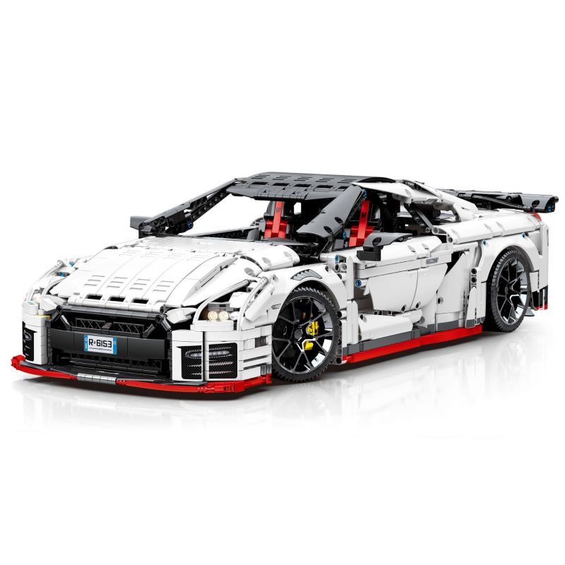 SHENG YUAN SY 8882 non  NISSANGTR tỷ lệ 1:8 bộ đồ chơi xếp lắp ráp ghép mô hình  NISSAN GTR Kỹ Thuật Công Nghệ Cao Mô Hình Phương Tiện 4098 khối