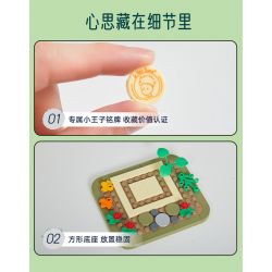 PANTASY 86307 non  HỘP ĐỰNG BÚT NGÔI NHÀ TRÊN CÂY HOÀNG TỬ BÉ bộ đồ chơi xếp lắp ráp ghép mô hình LE PETIT PRINCE 300 khối