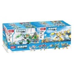 WOMA C0409 0409 non  8 LOẠI ROBOT bộ đồ chơi xếp lắp ráp ghép mô hình