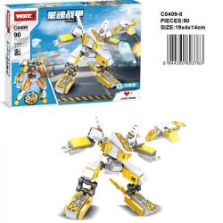 WOMA C0409 0409 non  8 LOẠI ROBOT bộ đồ chơi xếp lắp ráp ghép mô hình