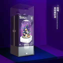 QuanGuan 100216 Quan Guan 100216 non  KHÔNG GIAN TOUR DU LỊCH bộ đồ chơi xếp lắp ráp ghép mô hình Gear STAR SOUND BOX Đồ Lắp Ghép 482 khối