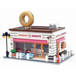 OXFORD HS33919 33919 non  CỬA HÀNG BÁNH DONUT bộ đồ chơi xếp lắp ráp ghép mô hình City 도넛 매장 Thành Phố 1004 khối