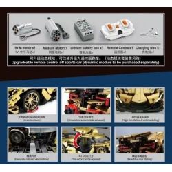 SEMBO 701926 SHENG YUAN SY 8554 non  THIẾT BỊ ĐẦY ĐỦ 1:14. tỷ lệ 1:14 bộ đồ chơi xếp lắp ráp ghép mô hình  TECHINQUE Kỹ Thuật Công Nghệ Cao Mô Hình Phương Tiện 1057 khối