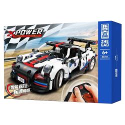 ZHEGAO DZ7011 7011 non  PORSCHE 911 bộ đồ chơi xếp lắp ráp ghép mô hình  Kỹ Thuật Công Nghệ Cao Mô Hình Phương Tiện 500 khối