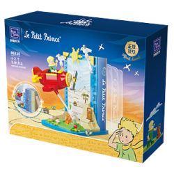 PANTASY 86310 non  HOÀNG TỬ BÉ MÁY BAY BOOKEND bộ đồ chơi xếp lắp ráp ghép mô hình LE PETIT PRINCE 300 khối