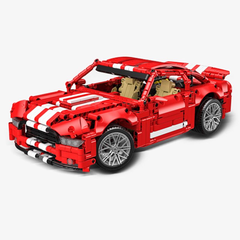 MorkModel 023021 Mork Model 023021 non  FORD MUSTANG GT500 1:14 tỷ lệ 1:14 bộ đồ chơi xếp lắp ráp ghép mô hình  GT RACING FORD MUSTANG GT500 Kỹ Thuật Công Nghệ Cao Mô Hình Phương Tiện 1428 khối