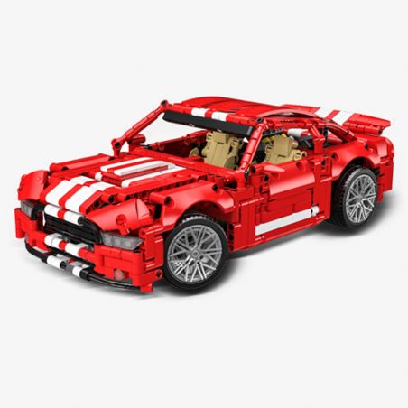 MorkModel 023021 Mork Model 023021 non  FORD MUSTANG GT500 1:14 tỷ lệ 1:14 bộ đồ chơi xếp lắp ráp ghép mô hình  GT RACING FORD MUSTANG GT500 Kỹ Thuật Công Nghệ Cao Mô Hình Phương Tiện 1428 khối