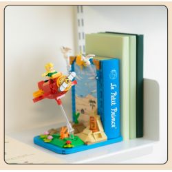 PANTASY 86310 non  HOÀNG TỬ BÉ MÁY BAY BOOKEND bộ đồ chơi xếp lắp ráp ghép mô hình LE PETIT PRINCE 300 khối
