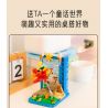 PANTASY 86310 non  HOÀNG TỬ BÉ MÁY BAY BOOKEND bộ đồ chơi xếp lắp ráp ghép mô hình LE PETIT PRINCE 300 khối