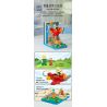 PANTASY 86310 non  HOÀNG TỬ BÉ MÁY BAY BOOKEND bộ đồ chơi xếp lắp ráp ghép mô hình LE PETIT PRINCE 300 khối