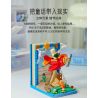PANTASY 86310 non  HOÀNG TỬ BÉ MÁY BAY BOOKEND bộ đồ chơi xếp lắp ráp ghép mô hình LE PETIT PRINCE 300 khối